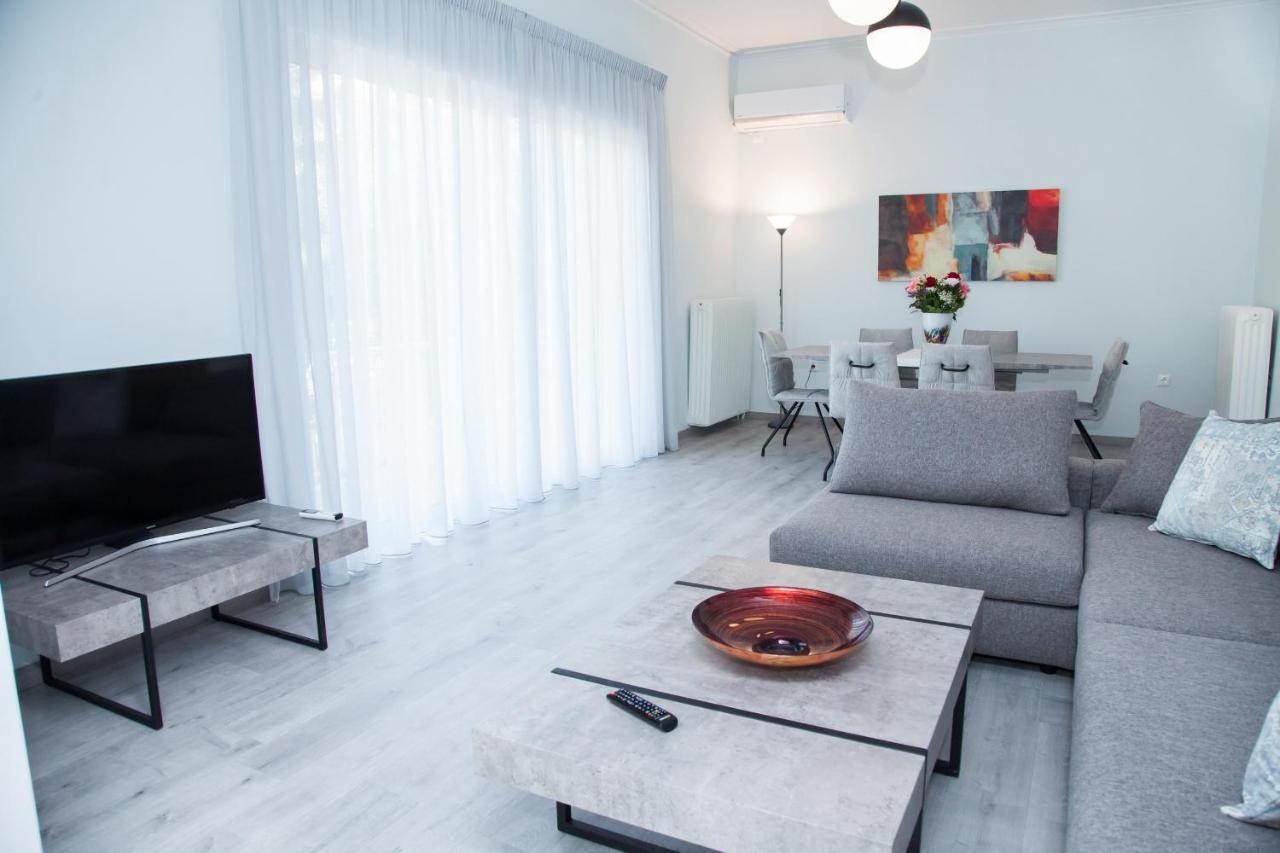 Sunny And Minimal Apt In Glyfada With 3 Bdrm Афины Экстерьер фото